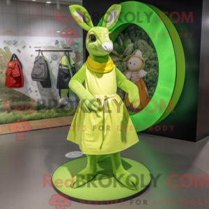 Mascot character of a Lime...