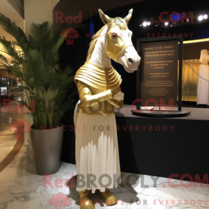 Mascot character of a Gold...
