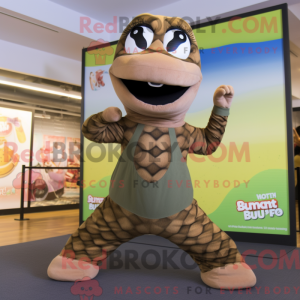 Mascot karakter van een...