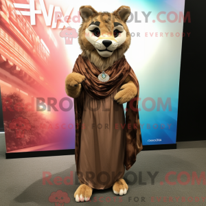 Mascottekarakter van een...