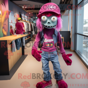Mascot karakter van een...
