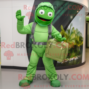 Mascot karakter van een...
