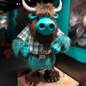 Mascot karakter van een...