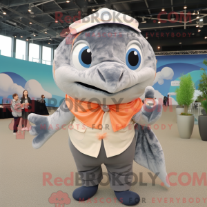 Mascot karakter van een...