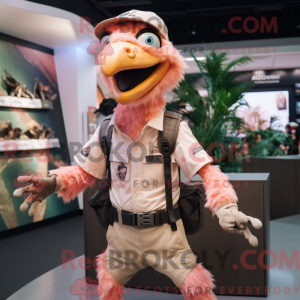 Mascot karakter van een...