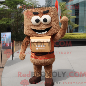 Mascot karakter van een...