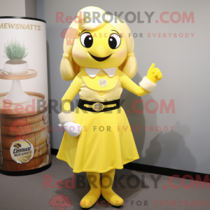 Mascottekarakter van een...