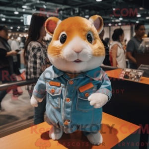 Mascottefiguur van een...