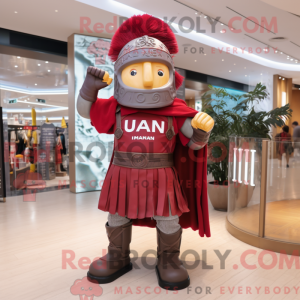 Mascot character of a Roman...