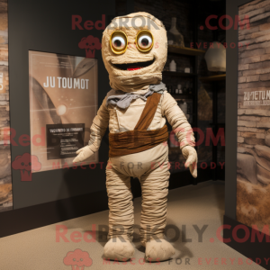 Mascot character of a Rust...