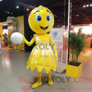 Mascot character of a...