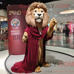 Mascottefiguur van een...