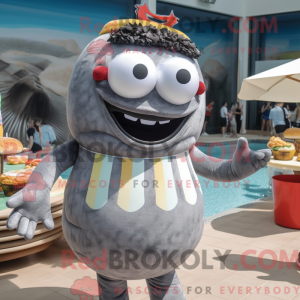 Personaje mascota de Grey...