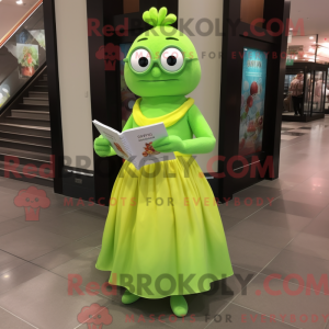 Maskotkarakter av en...