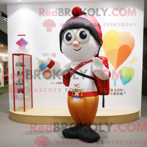 Mascot karakter van een...