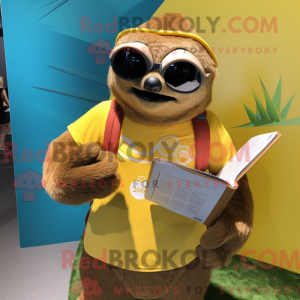 Mascottefiguur van een...