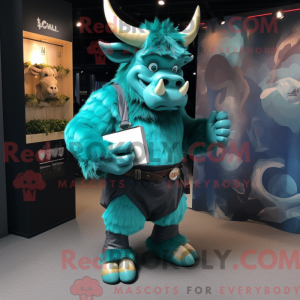 Mascot karakter van een...