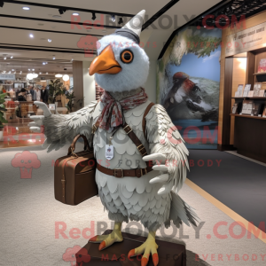 Mascottefiguur van een...
