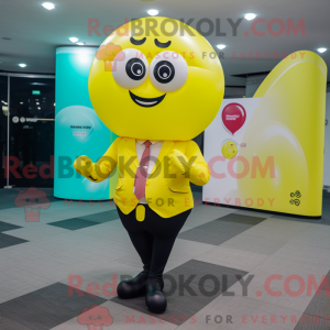 Mascot character of a Lemon...