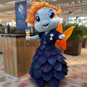 Mascottekarakter van een...