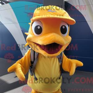 Mascottekarakter van een...