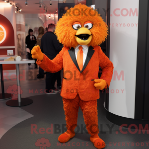 Mascot karakter van een...