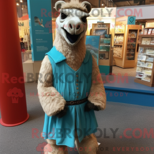 Mascottefiguur van een...