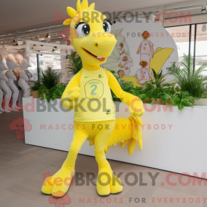 Mascot karakter van een...