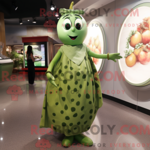 Mascot character of a Olive...