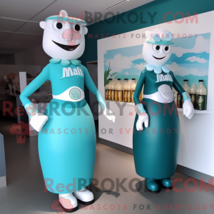 Mascot karakter van een...