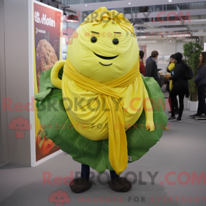 Mascot karakter van een...