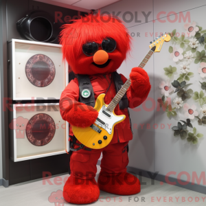 Mascottefiguur van een Red...
