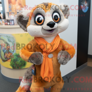 Mascottefiguur van een...