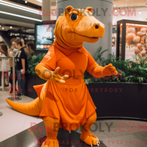 Mascot karakter van een...