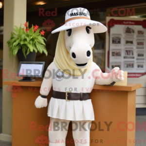 Mascot karakter van een...