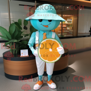 Maskot-karakter af en...