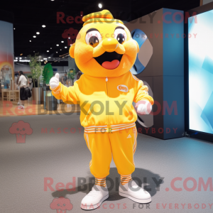 Personaje mascota de un pez...