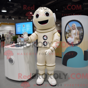 Mascot character of a Cream...
