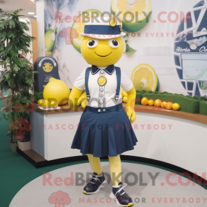 Maskot karakter af en...