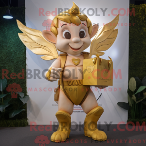 Mascot character of a Gold...