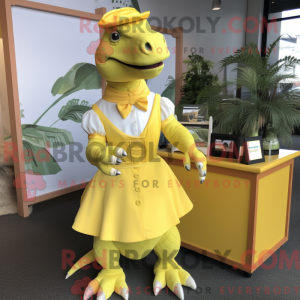Mascot karakter van een...