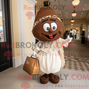 Mascottekarakter van een...