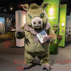 Personnage mascotte d un...