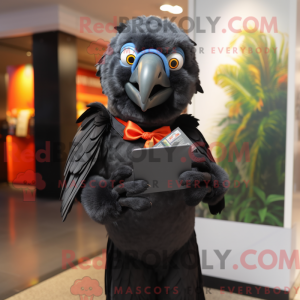 Mascot character of a Black...