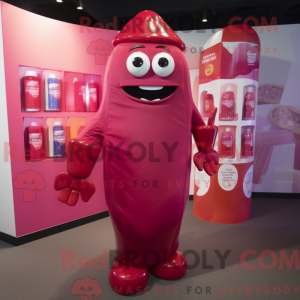 Mascot character of a...