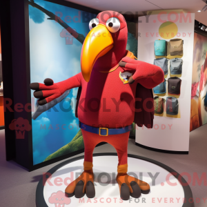 Personnage mascotte d un...
