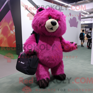 Mascot character of a...