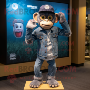 Gray Monkey mascotte...