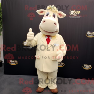 Mascot character of a Cream...