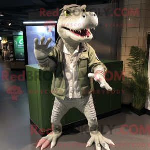 Mascot karakter van een...